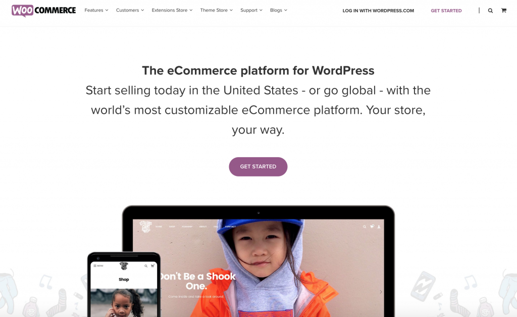 WooCommerce shop plugin
