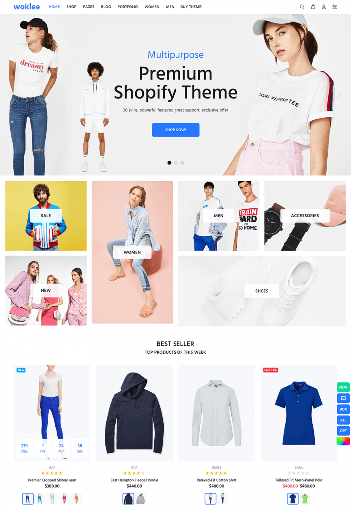 Wookie Shopify Theme